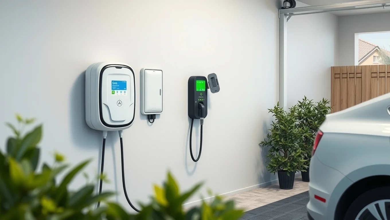 EV charger installation in Sydney home garage