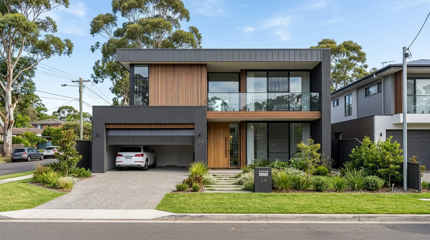 New build exterior