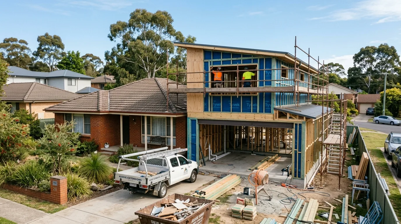 Extensions and second storeys